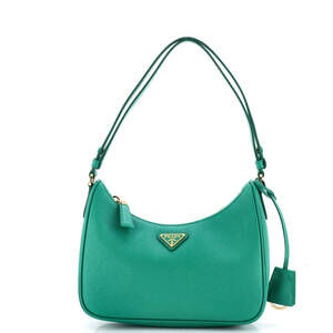 Prada Re-Edition Hobo Saffiano Leather #240300P21B